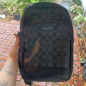Authentic Coach Crossbody Graham Pack backpack